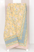 20s Cotton Bed Cover in Floral Block Print